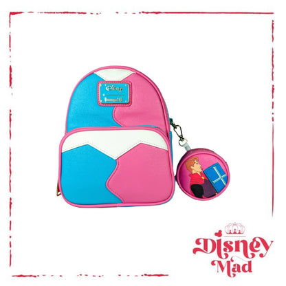 Make it Pink Make it Blue Sleeping Beauty Convertible Exclusive Loungefly Mini Backpack