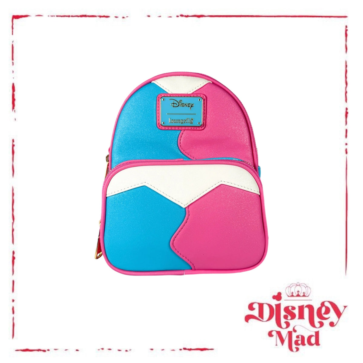 Make it Pink Make it Blue Sleeping Beauty Convertible Exclusive Loungefly Mini Backpack