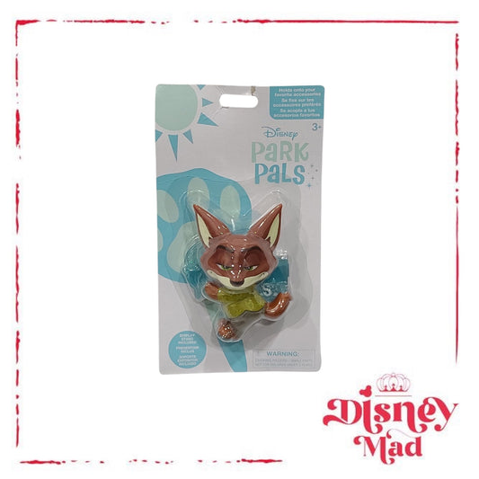 Disney Clip-On Figure - Park Pals - Nick Wilde - Disney Parks