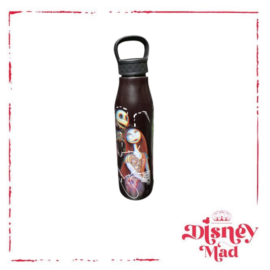 Disney Parks Nightmare Before Christmas Jack & Sally Water Bottle