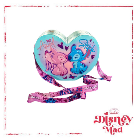 Stitch and Angel Valentine’s Day Light Up Popcorn Bucket - Disney Parks