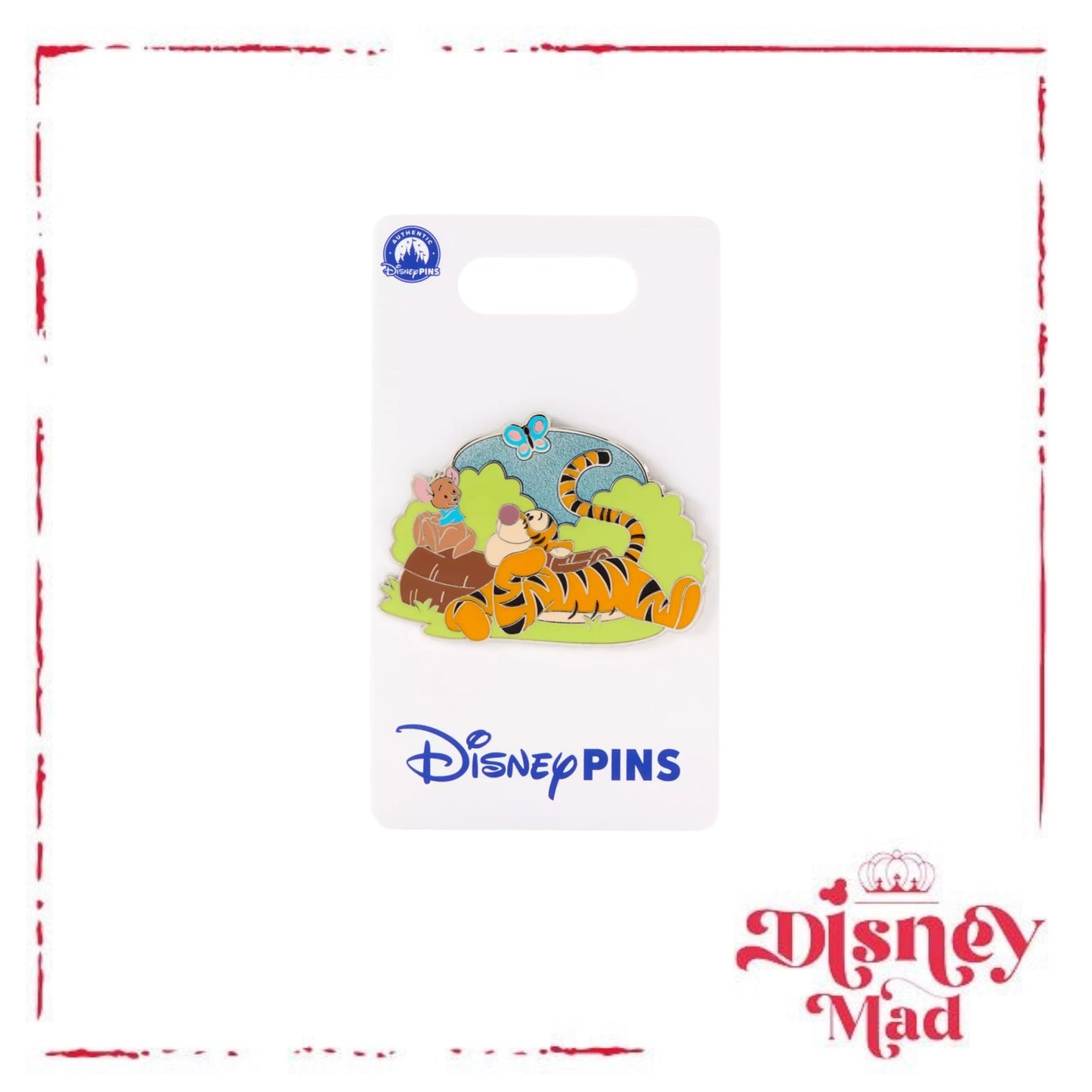 Winnie the Pooh and Friends Open Edition Disney Parks Pin - Tigger & Roo