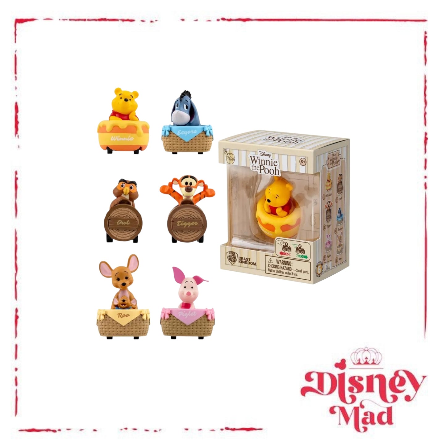 Disney Winnie the Pooh assorted figure 5cm