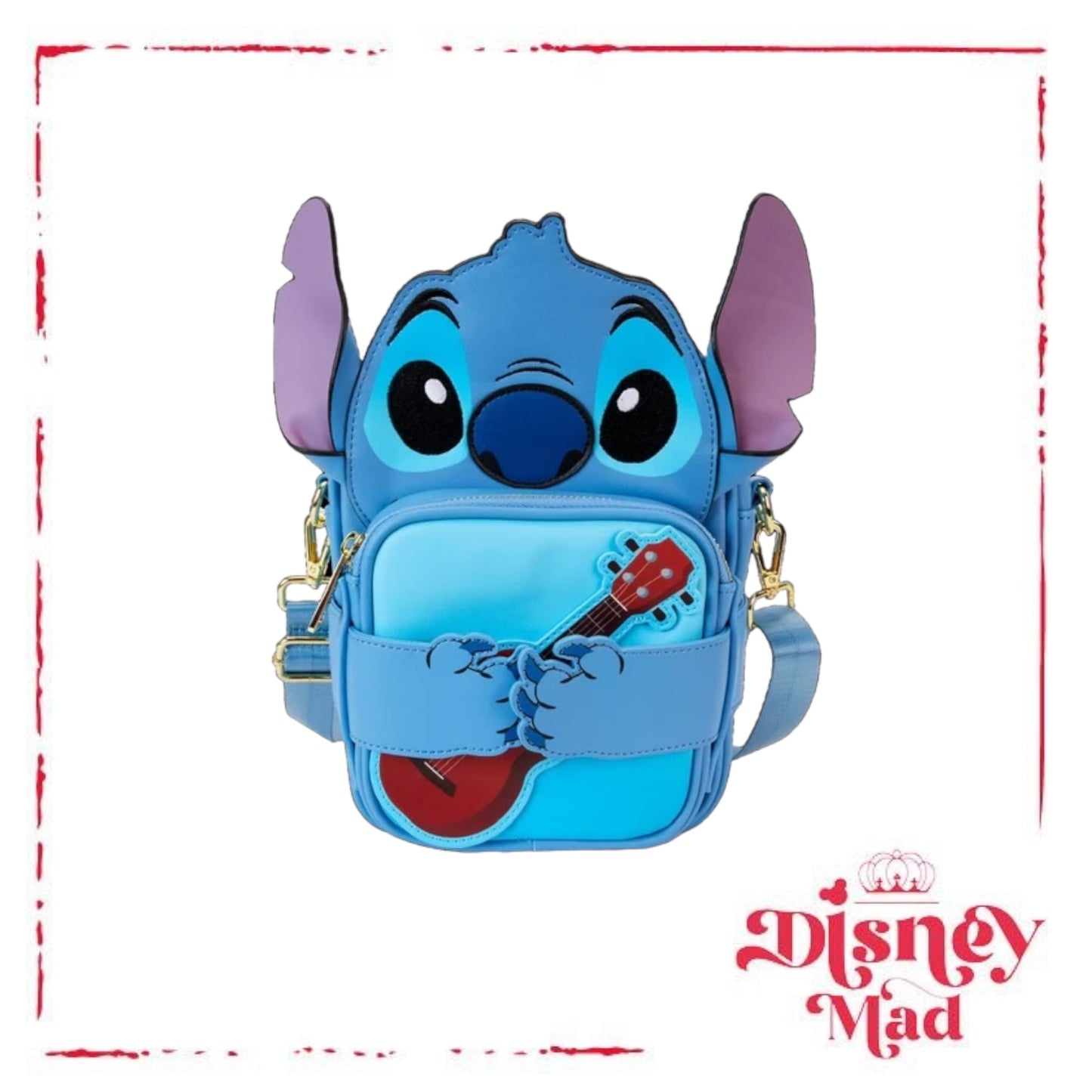 Loungefly Disney Stitch Camping Crossbuddies Bag