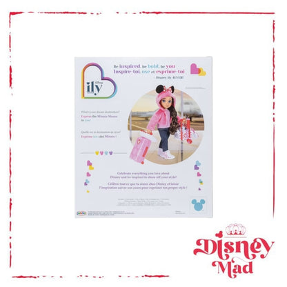 Disney ILY 4EVER Minnie Inspired Deluxe Travel Set - 18"
