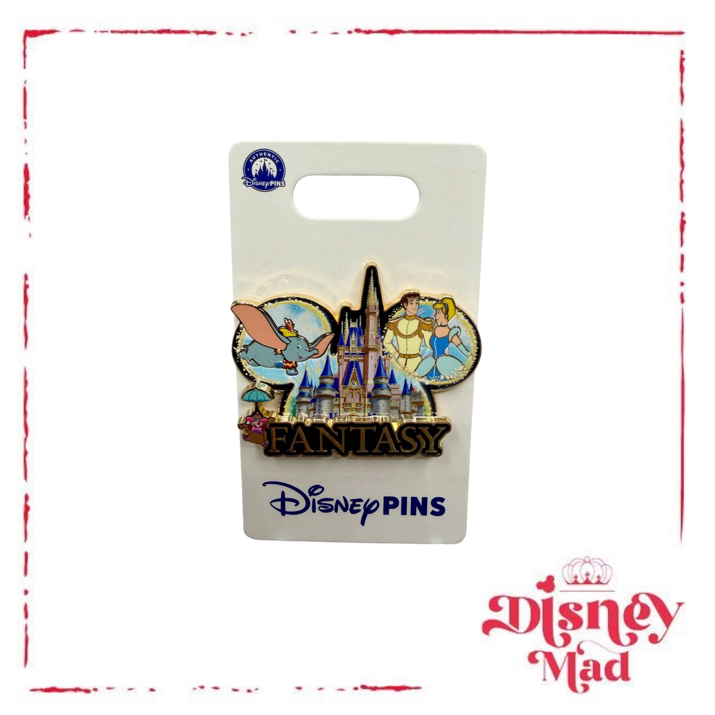 Disney Parks 2026 Walt Disney World Open Edition Fantasy Pin