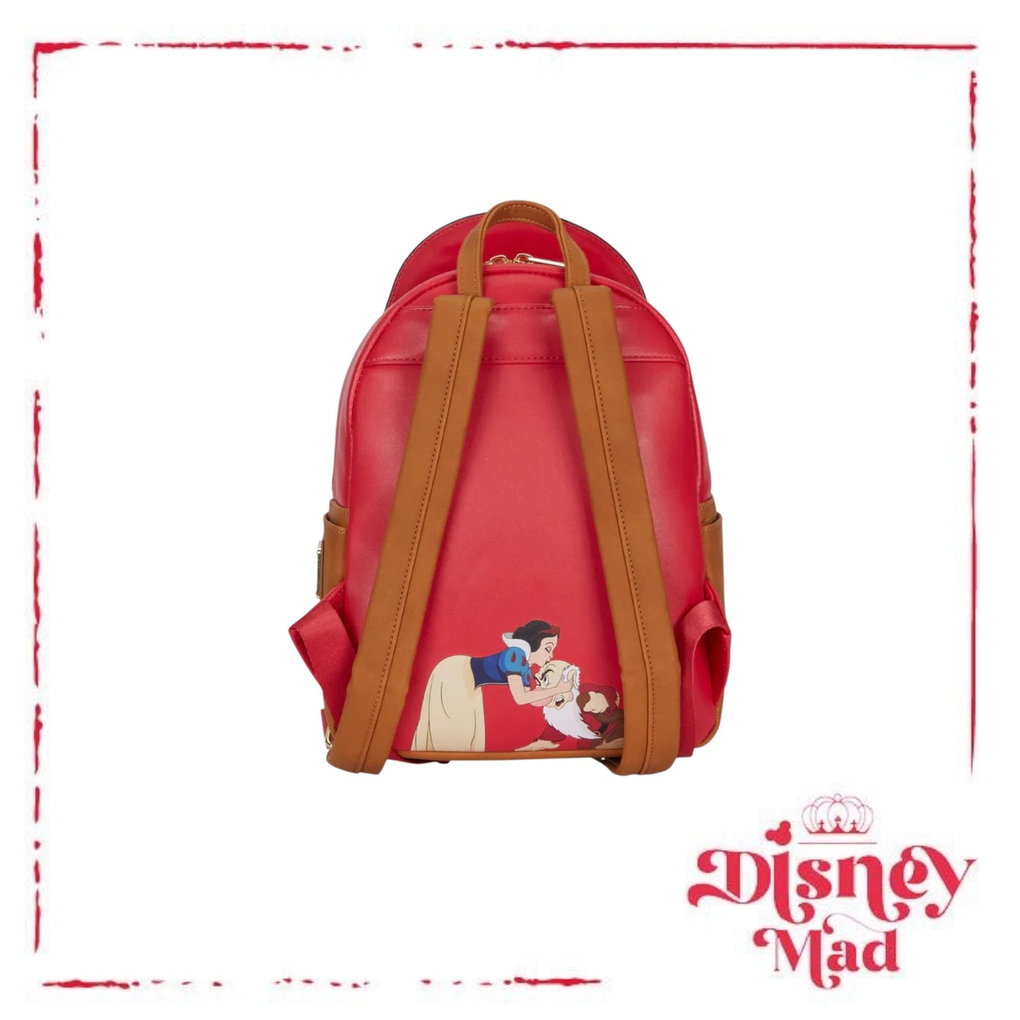 Disney Snow White Grumpy Loungefly Backpack * slight damage*