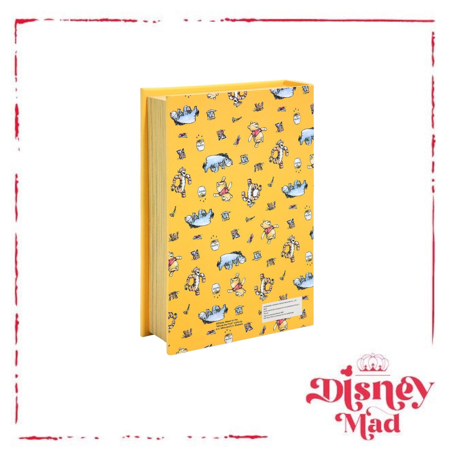 Disney Winnie the Pooh Book Jewelry Box