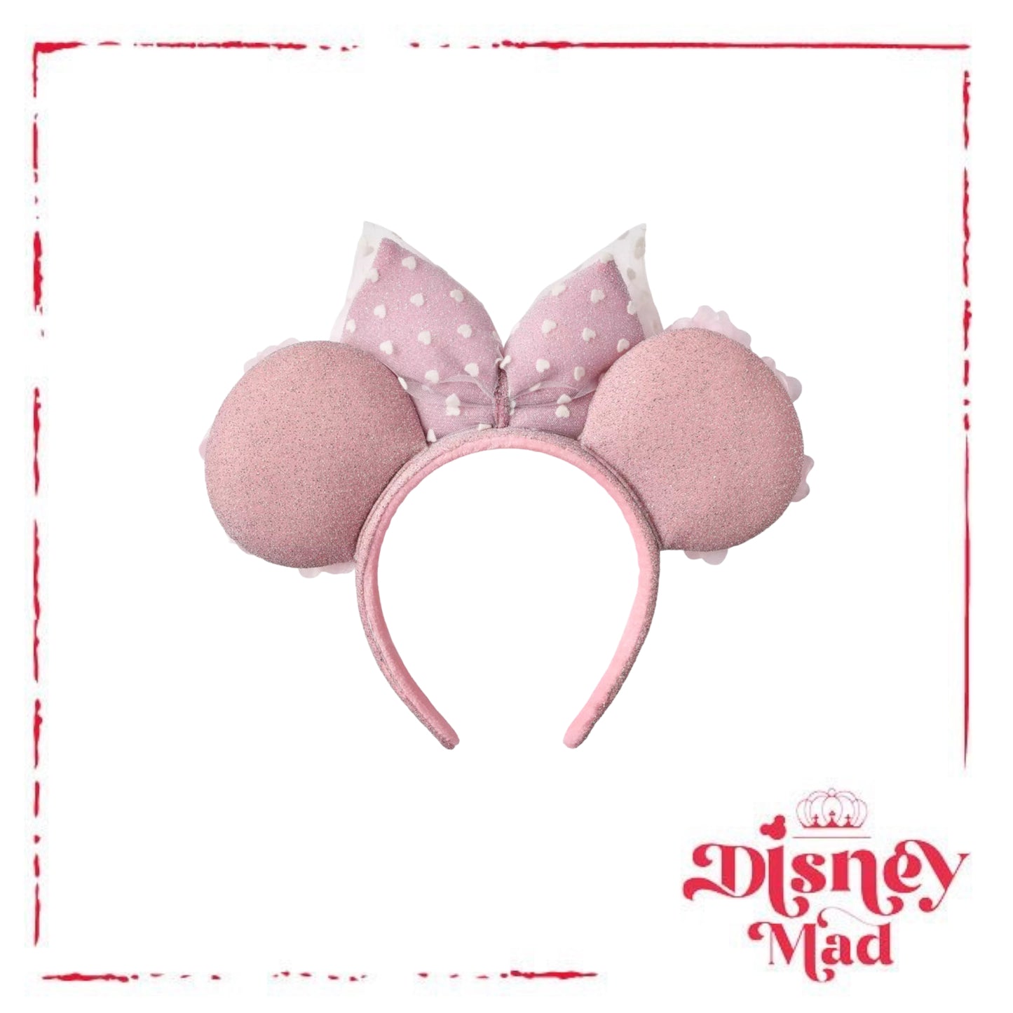 Minnie Mouse Hearts and Flowers Headband - Disney Parks