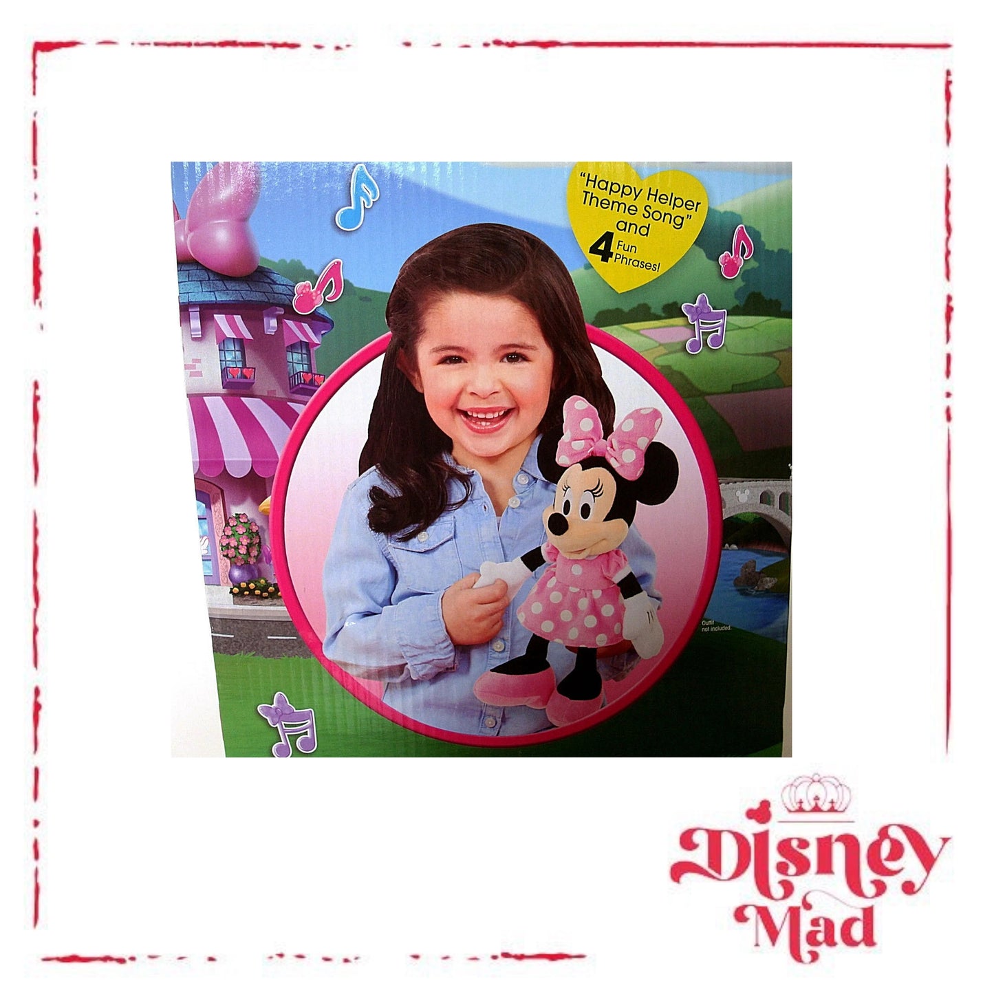 Disney - Minnie Mouse - Happy Helpers 12" Singing Doll