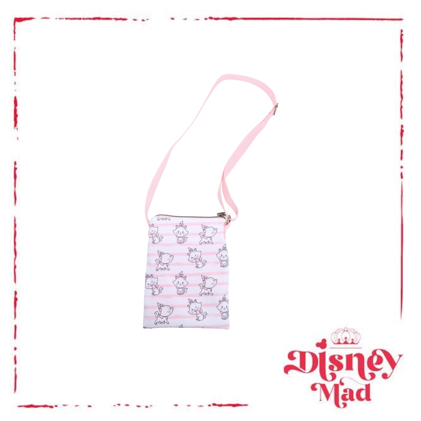 Disney The Aristocats Marie Chibi Passport Crossbody Bag