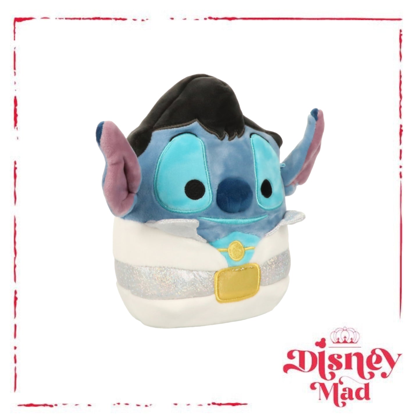 Disney Elvis Stitch Squishmallows™ Stitch 6.5in