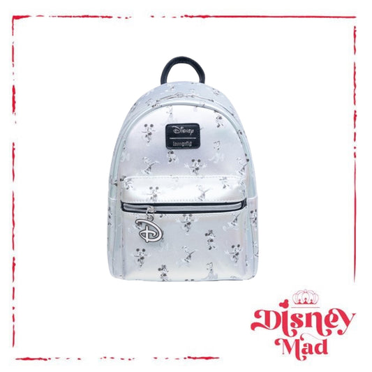 Loungefly Mickey Mouse 50th Anniversary Luxe Logo Mini Backpack – Disney  Mad Shop