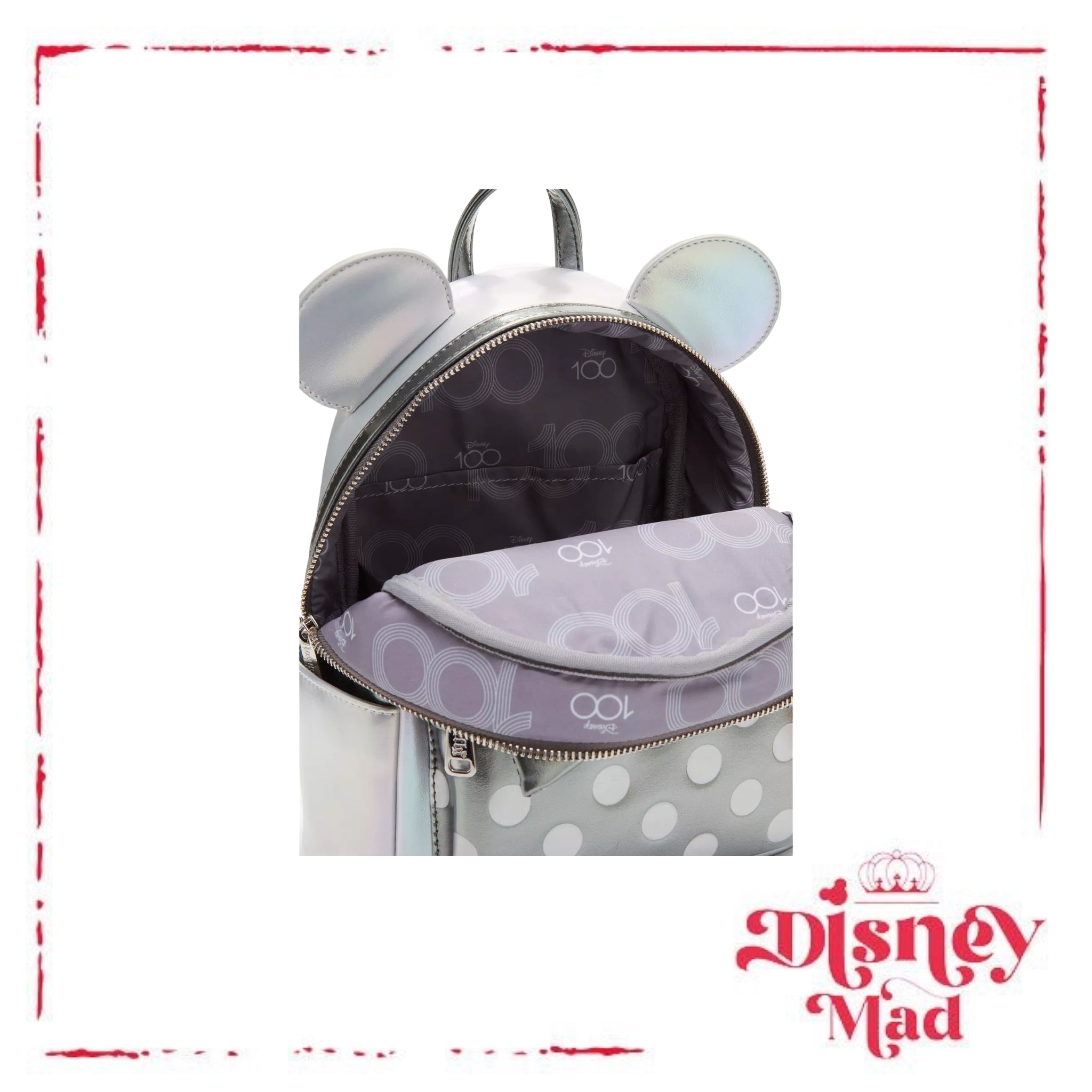 Minnie Mouse Disney100 store Loungefly Mini Backpack