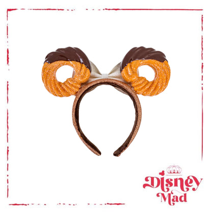 Minnie Mouse Churro Ear Headband - Disney Parks