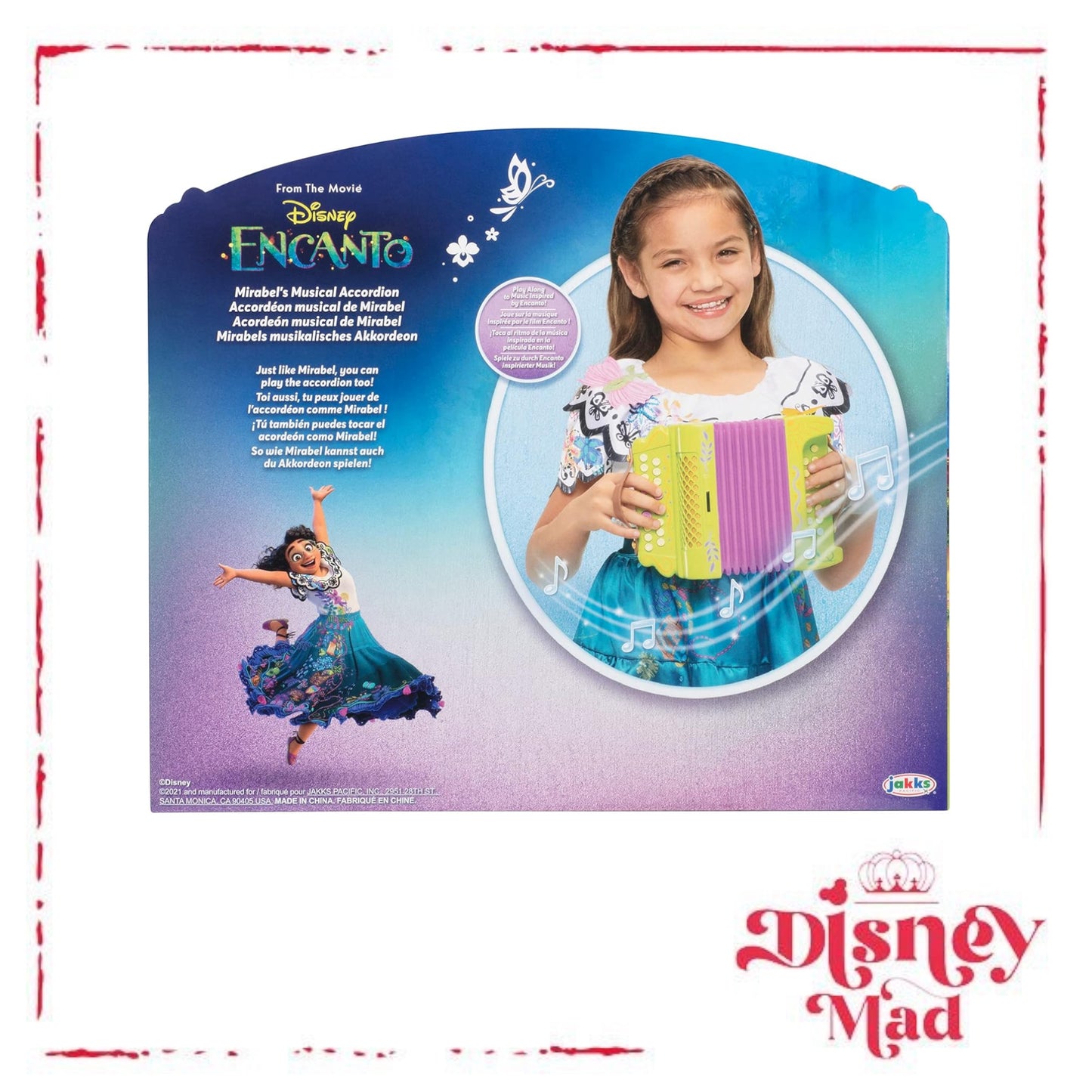 Disney Encanto Mirabel Musical Accordion