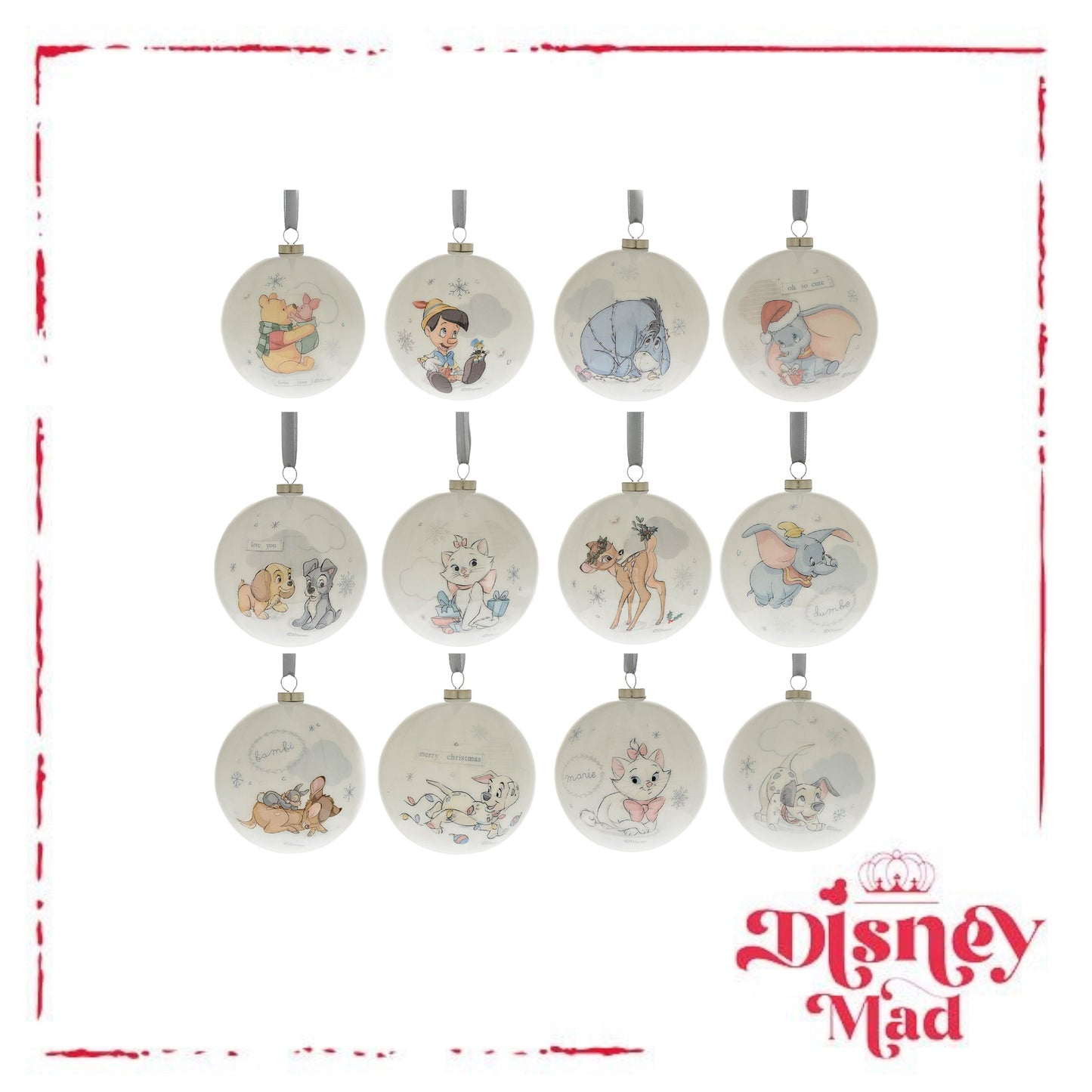 Magical Beginnings Set of 12 Baubles