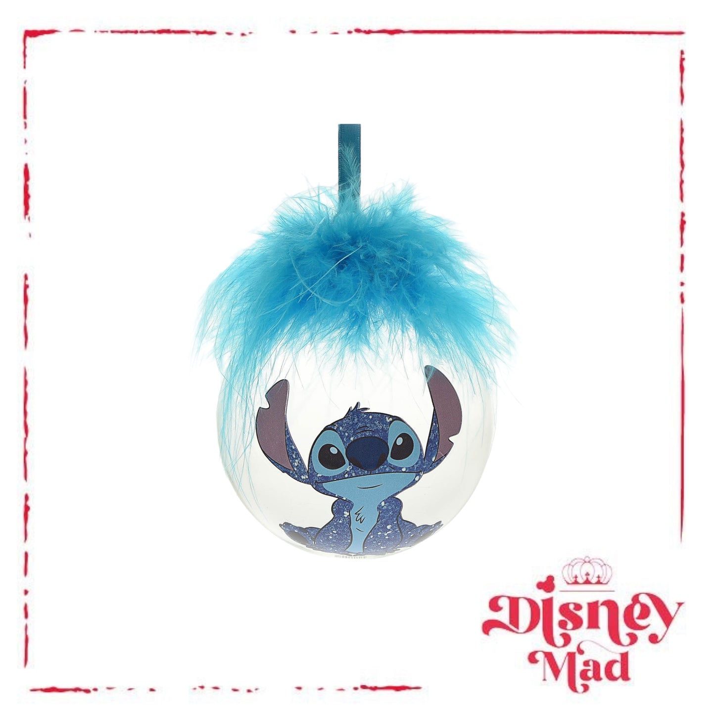 Disney Stitch Feather Bauble