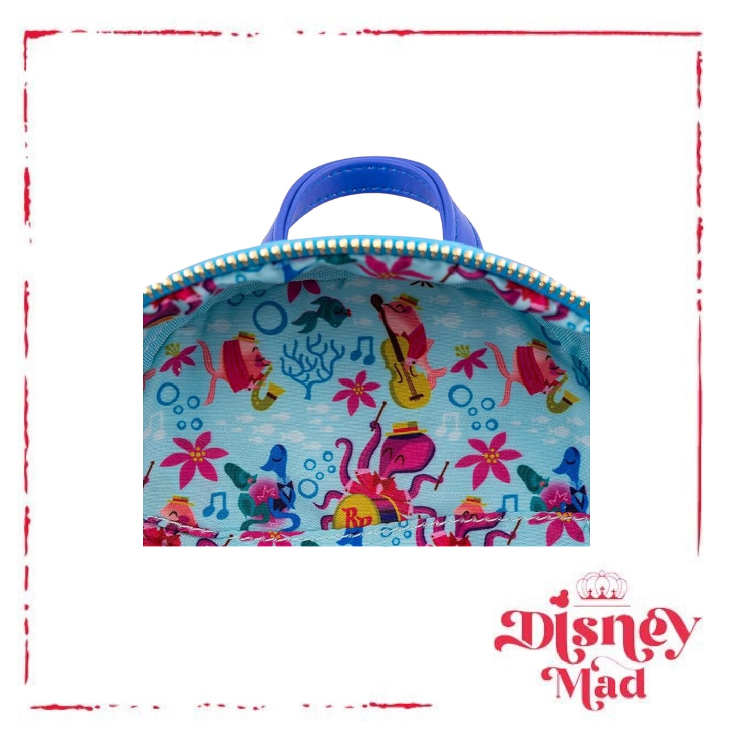 Loungefly Disney Bedknobs and Broomsticks Beautiful Briny Ballroom Mini Backpack