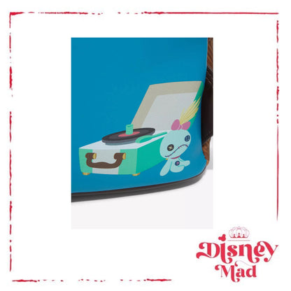 Loungefly Disney Lilo & Stitch Record Player Stitch Mini Backpack