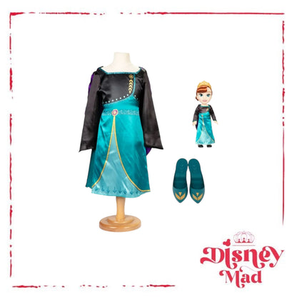 Disney Princess Queen Anna Doll With Dress