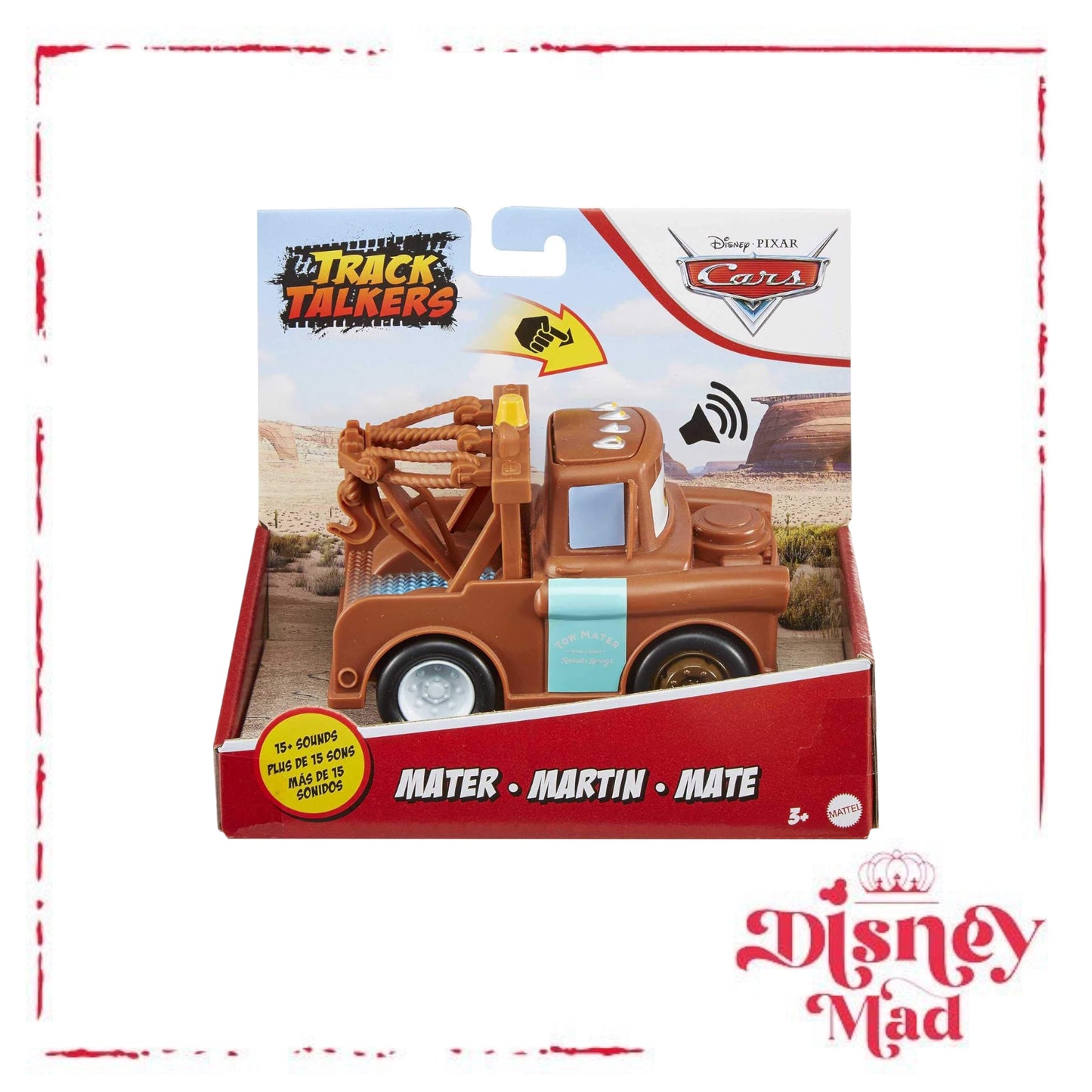 Disney and Pixar Cars Track Talkers Mater