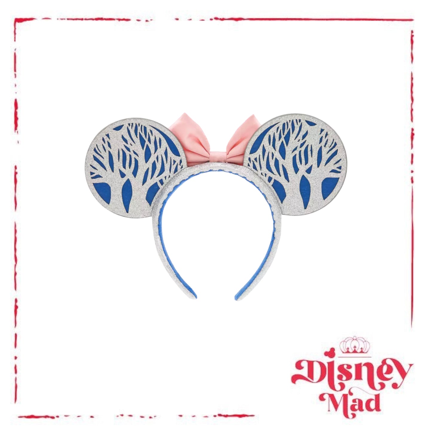 Mickey and Minnie Mouse Holiday Ear Headband Disney Parks