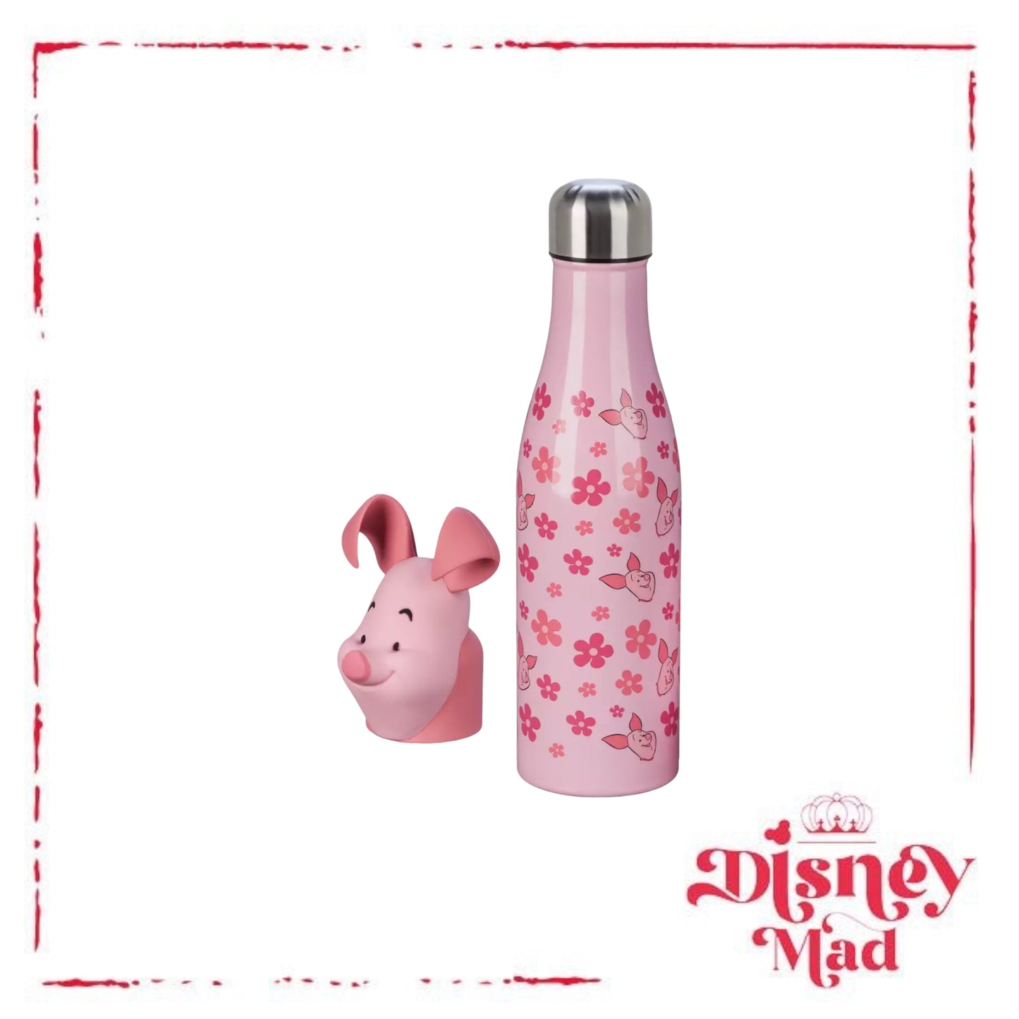 Piglet Stainless Steel Water Bottle Disney Parks