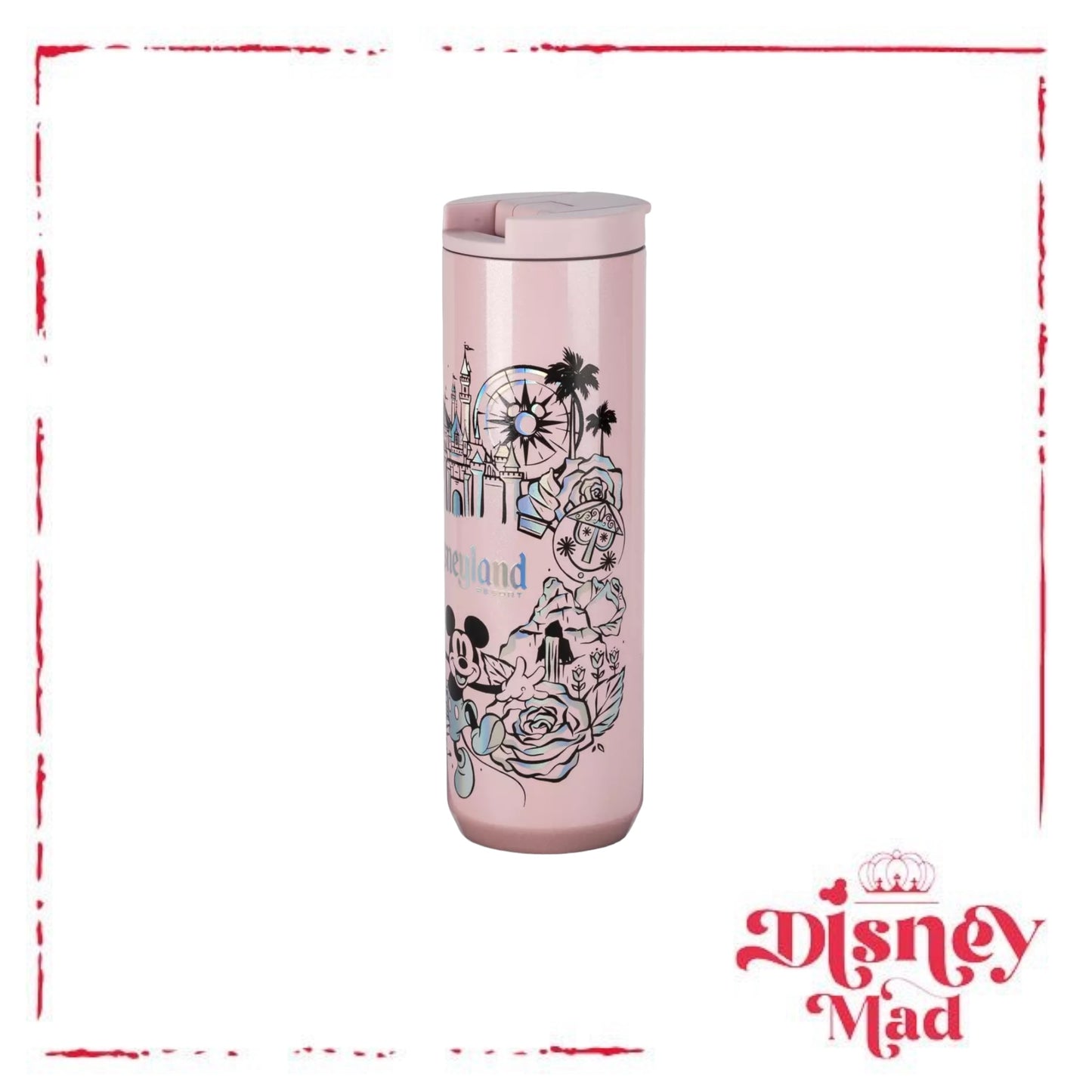 Disneyland Stainless Steel Starbucks® Water Bottle - Disney Parks