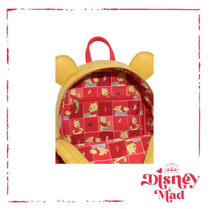 Loungefly Disney Winnie the Pooh Puffer Pooh Bear Figural Mini Backpack