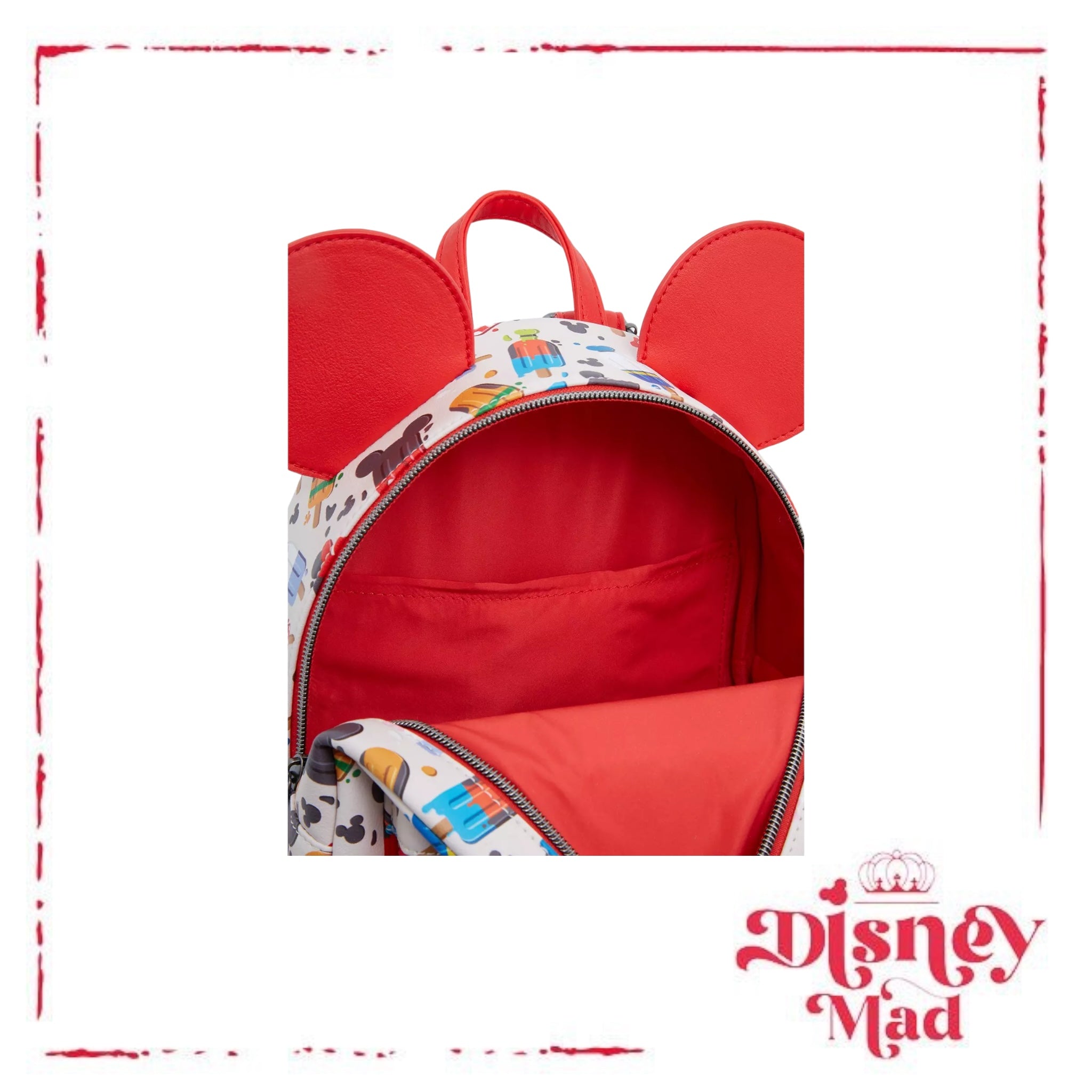 Loungefly Disney Mickey Mouse hotsell & Friends Popsicle Mini Backpack