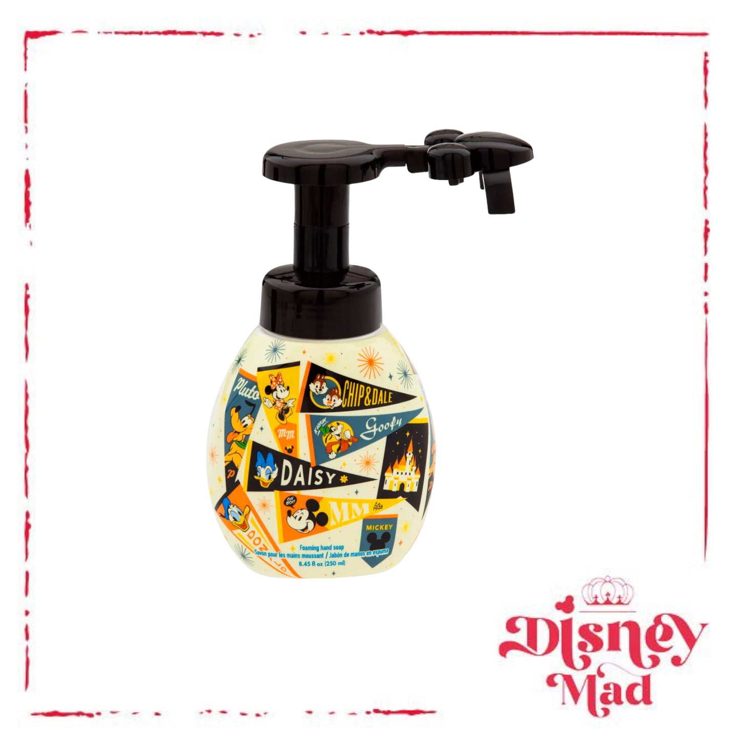 Disney Parks Mickey and Friends 2023 Hand Soap Dispenser