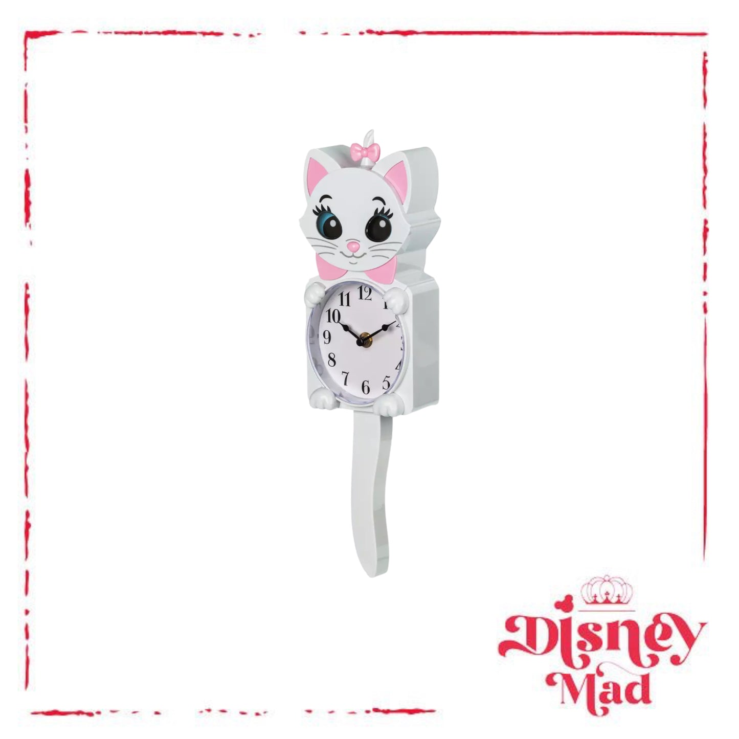 Disney Parks Disney Store Marie Clock, The Aristocats