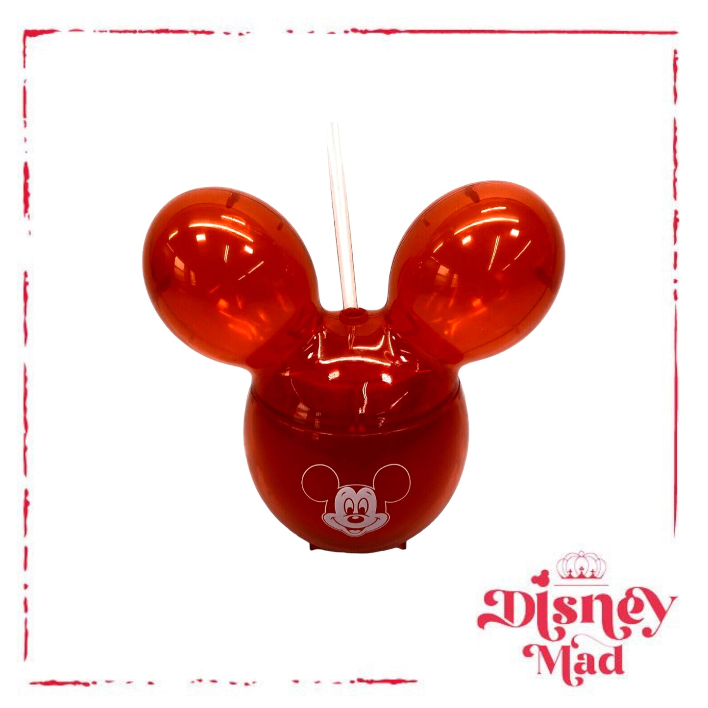 Disney Sipper with Straw - Mickey Mouse Balloon