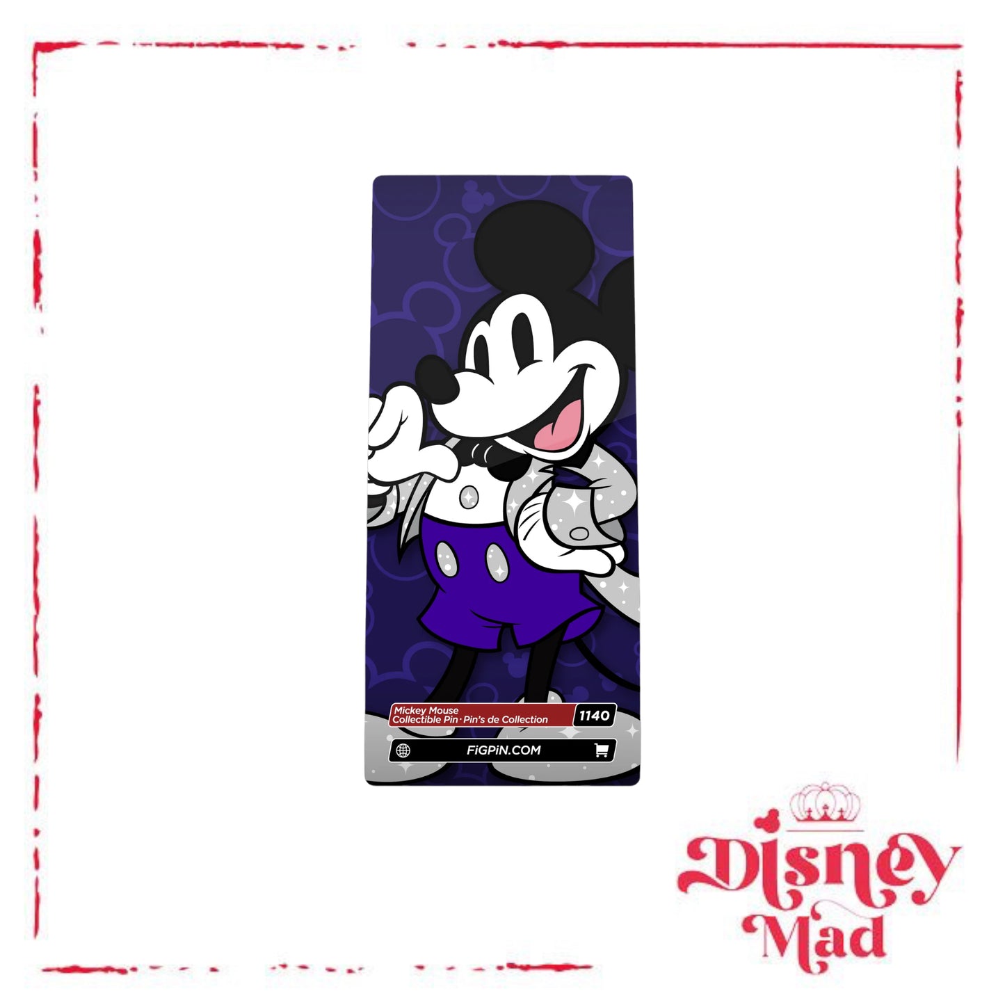 Disney Parks Exclusive Mickey Mouse Disney 100 FiGPin