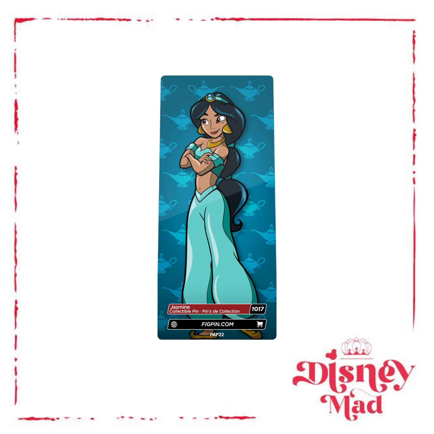 Disney Parks Exclusive Jasmine FiGPin