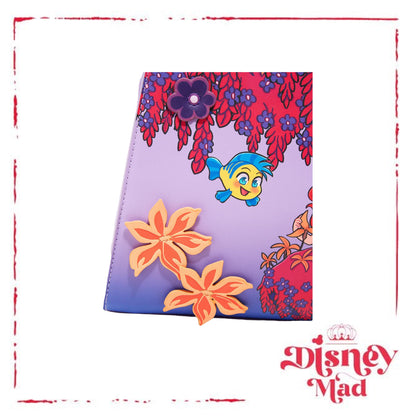 The Little Mermaid Floral Handbag - BoxLunch Exclusive