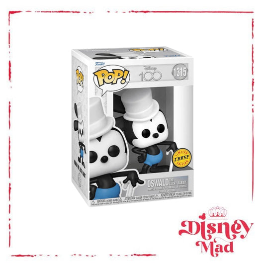 Oswald the Lucky Rabbit Chase 1315 Funko Pop! - Disney 100