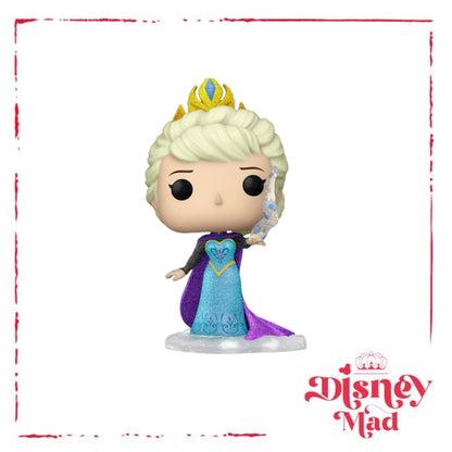 Frozen Elsa Diamond Glitter Funko Pop! Vinyl Figure #1024 - Entertainment Earth Exclusive