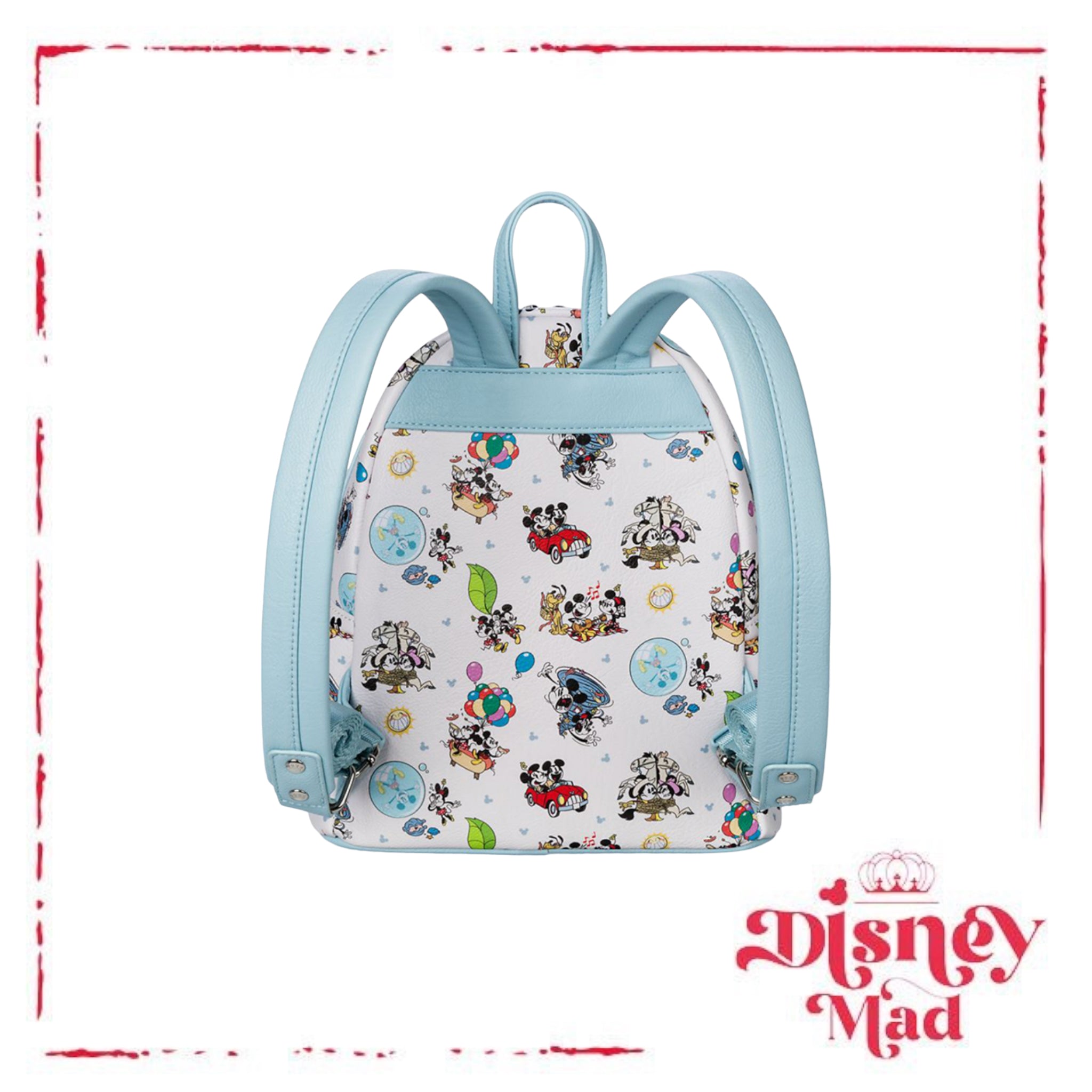 Disney Parks Loungefly Mickey hot & Minnie's Runaway Railway Mouse Mini Backpack