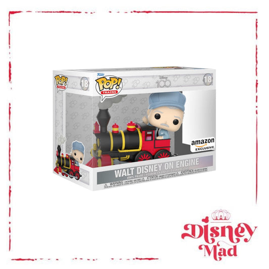 Funko POP! Trains: Disney 100- Walt Disney On Engine