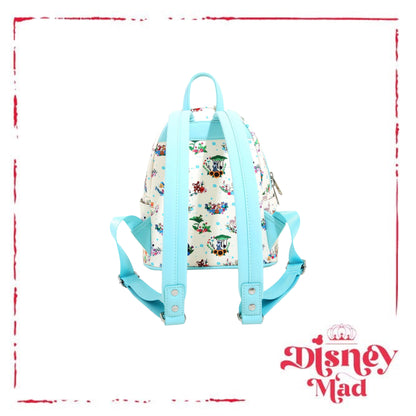 Loungefly Disney Princess Companion Floral Mini Backpack