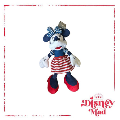Patriotic Minnie Mouse Plush