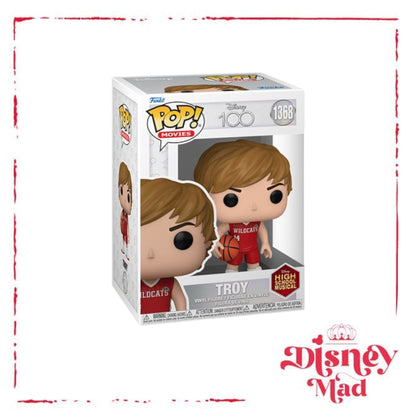 Disney 100 High School Musical Troy Funko Pop! Vinyl Figure #1368