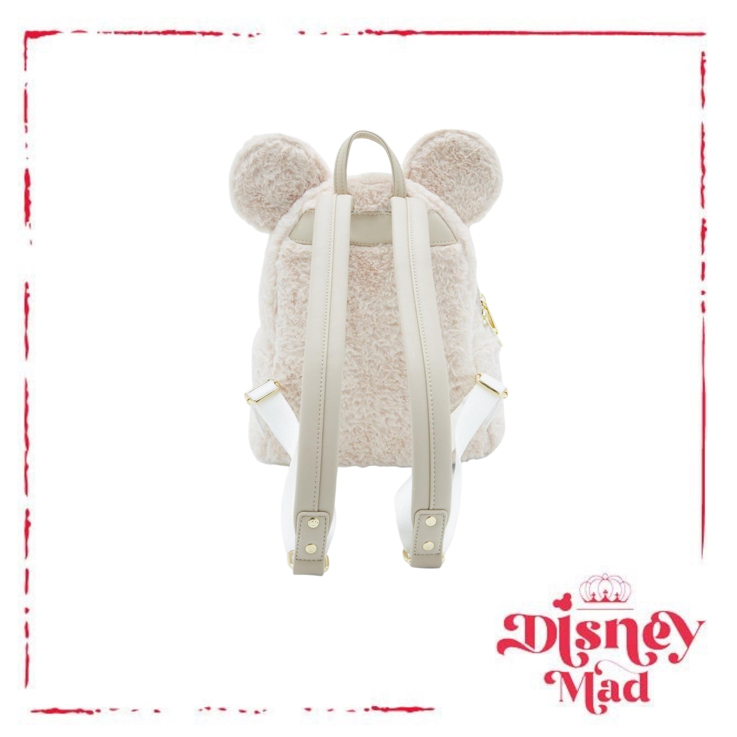 Loungefly Disney Minnie Mouse Faux Fur Mini Backpack