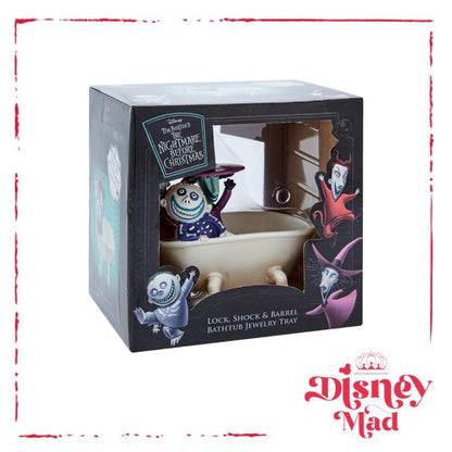 Disney The Nightmare Before Christmas Lock, Shock, and Barrel Bathtub Trinket Tray