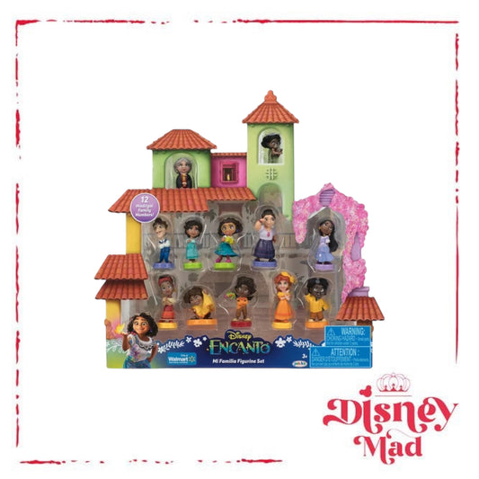 Encanto Disney Mi Familia Figurine Doll Playset, 12 Pieces