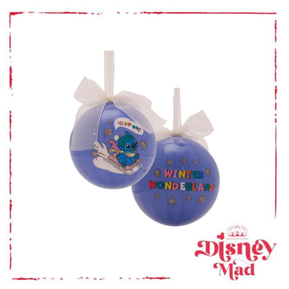 Disney Stitch Set of 4 Baubles