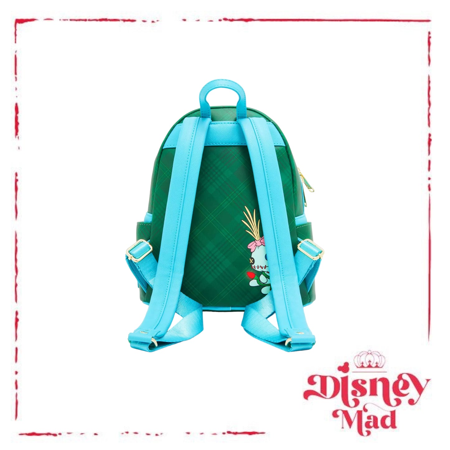 Loungefly Disney Lilo & Stitch Christmas Lights Stitch Light-Up Mini Backpack