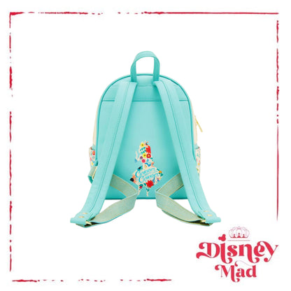 Loungefly Disney Alice in Wonderland Floral Character Portrait Mini Backpack